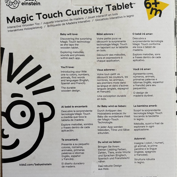 Baby/Toddler Curiosity Tablet Toy - Picture 3 of 4